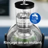 Collection Viva Centrifugeuse Philips - extracteur de jus noir 2L, 800W