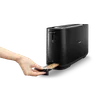 Daily Collection Toaster - long slot, black