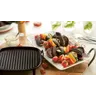 Philips Airfryer Zubehör Grillkit mit vier Spießen kompatibel mit Philips Airfryer HD9200, HD9252, HD9255, NA110, NA120, NA210, NA211, NA22x, NA32x, NA15x, NA35x, NA55x